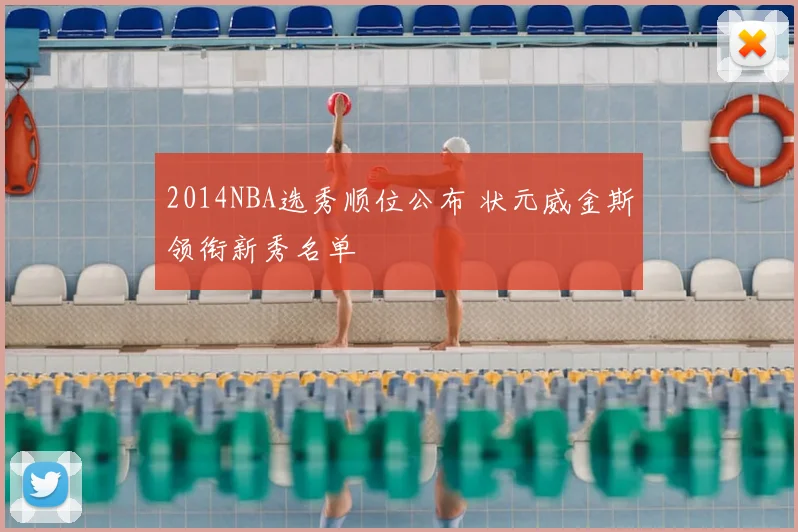 2014NBA选秀顺位公布 状元威金斯领衔新秀名单